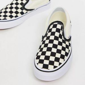 Vans Checkerboard Slip Ons